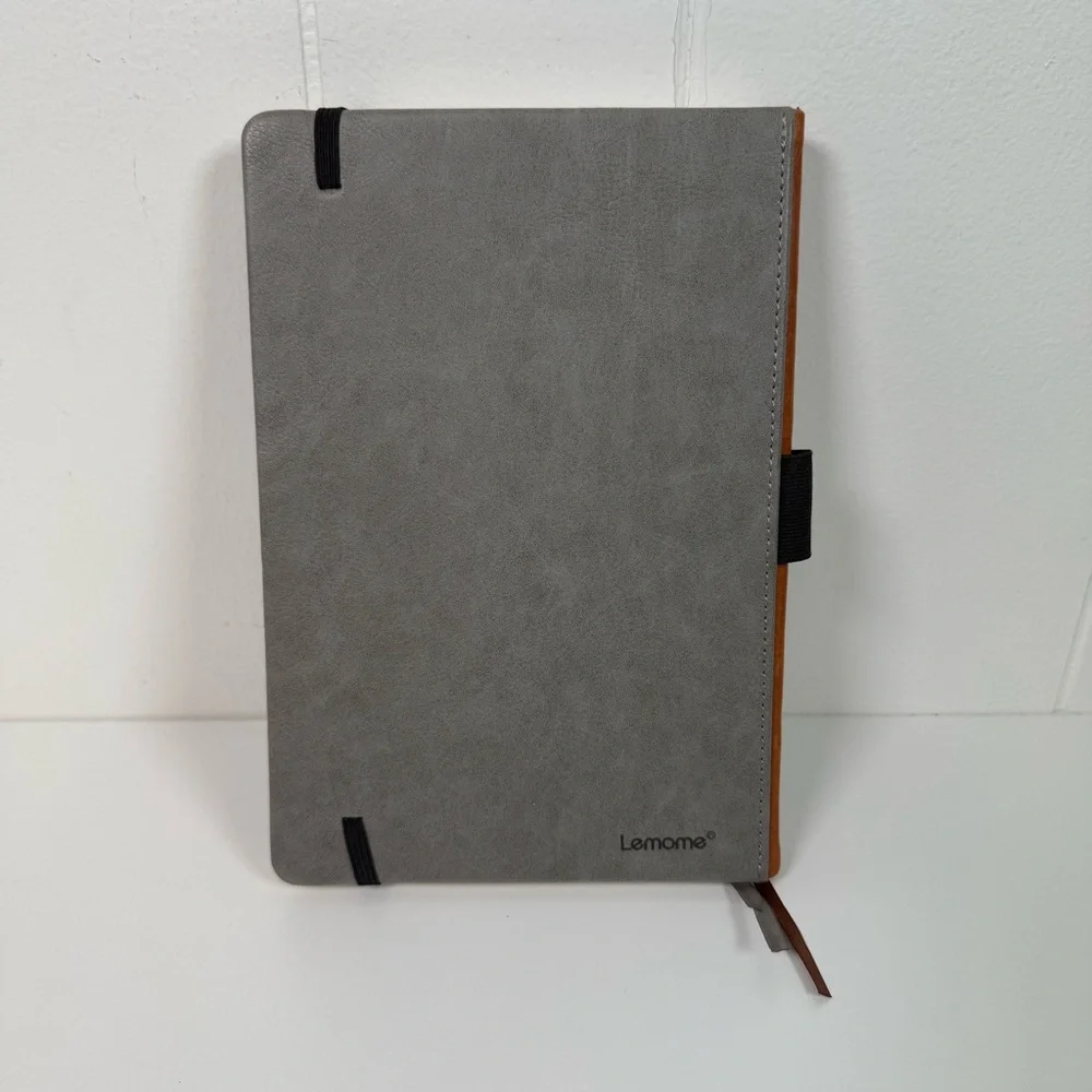 Lemome Gray  Undated (A5) Hardcover Daily Planner Calendar Weekly Monthly NWOT